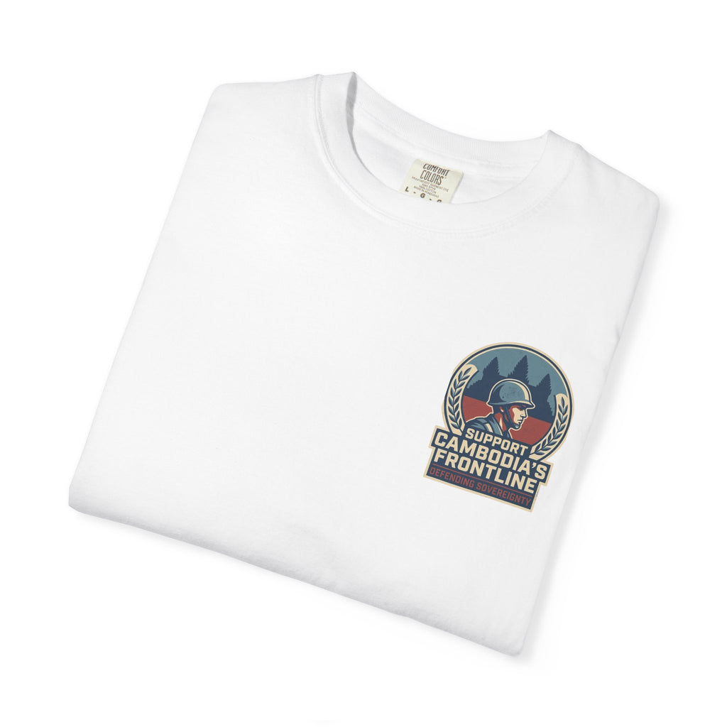 Guard Frontline Crest T-shirt | Defending Sovereignty back print