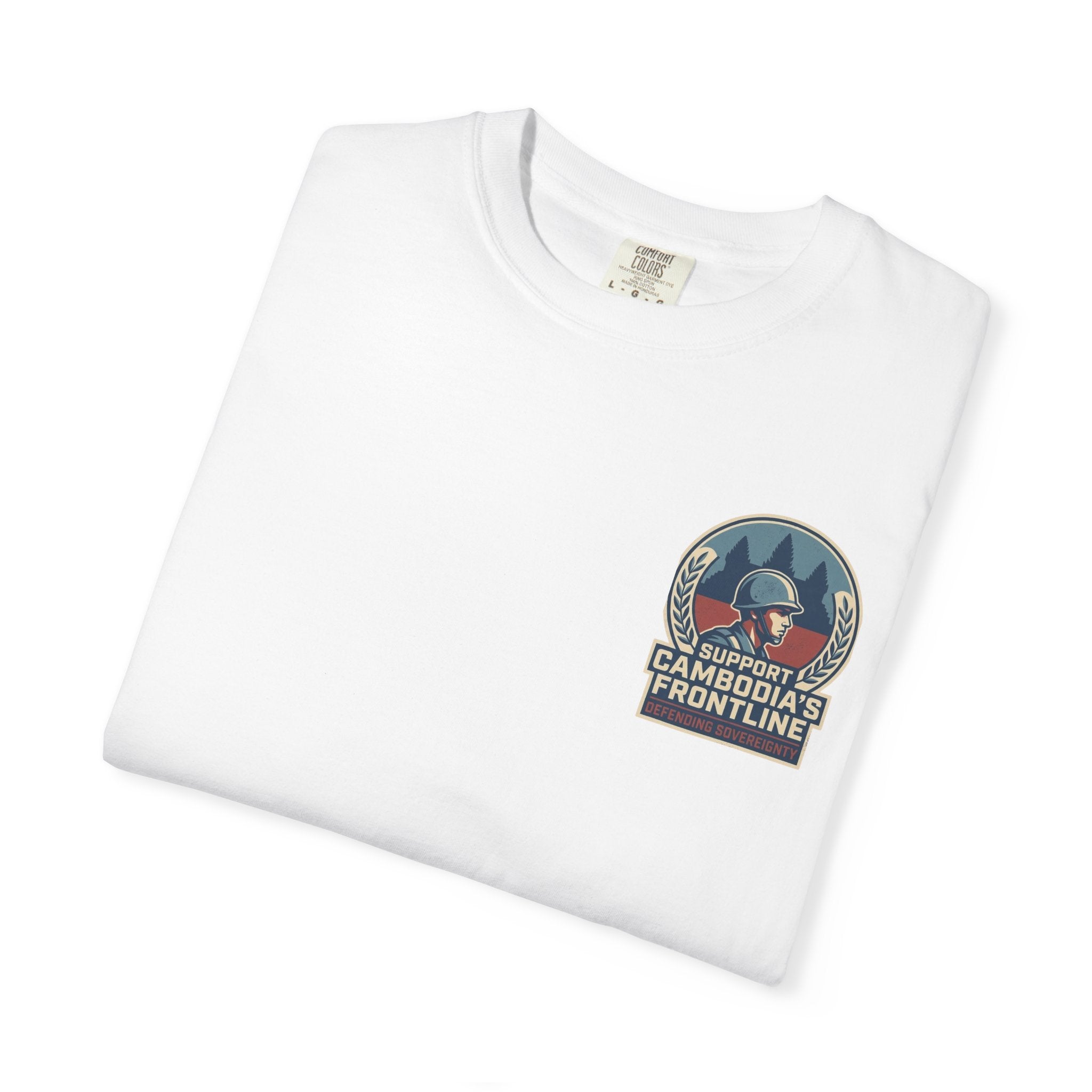 Guard Frontline Crest T-shirt | Defending Sovereignty back print