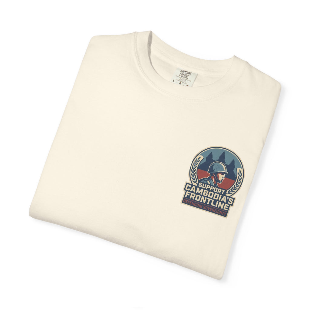 Guard Frontline Crest T-shirt | Defending Sovereignty back print