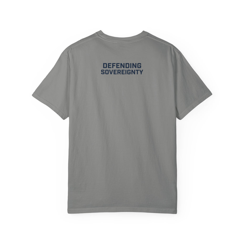 Guard Frontline Crest T-shirt | Defending Sovereignty back print