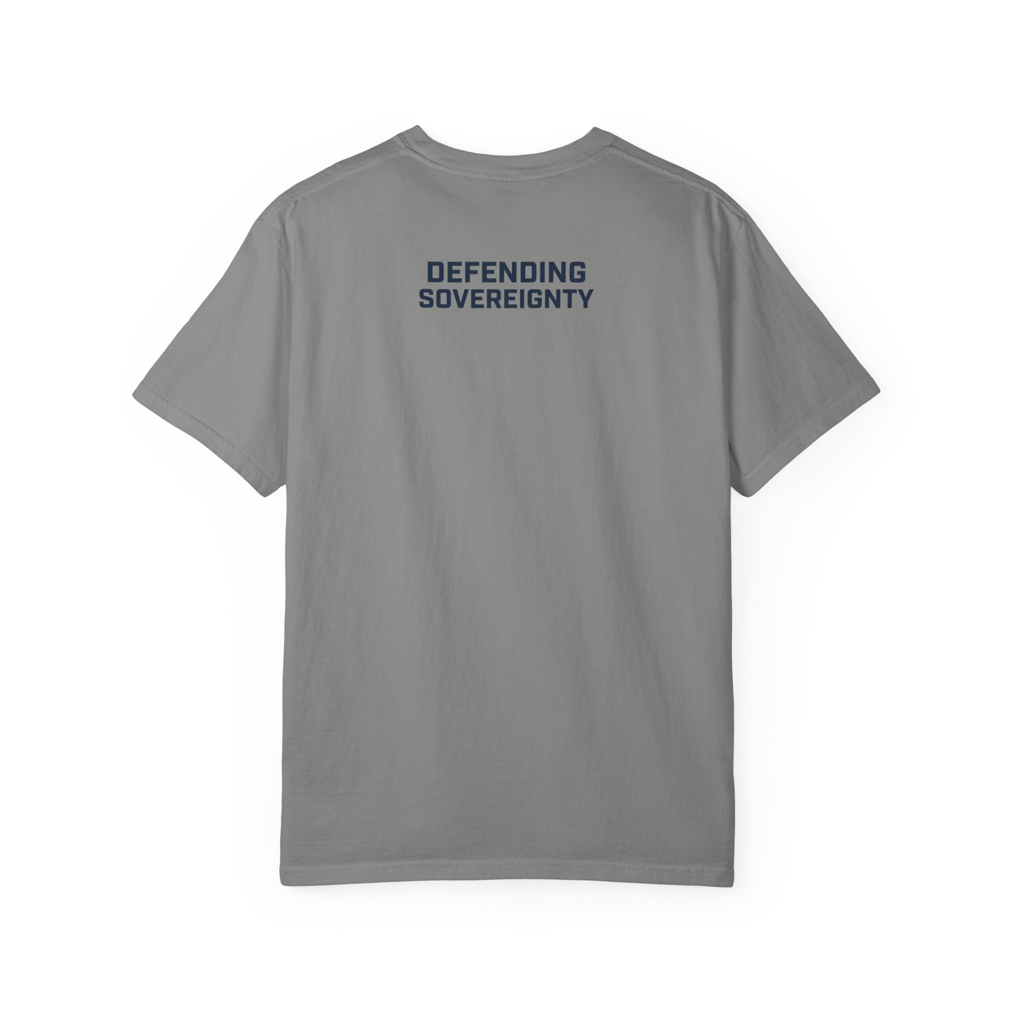 Guard Frontline Crest T-shirt | Defending Sovereignty back print
