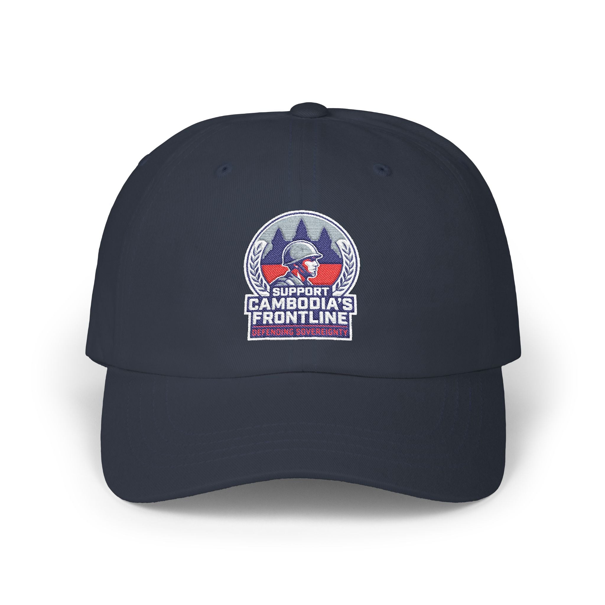 Support Cambodia's Frontline Dad Cap | Embroidered Baseball Hat