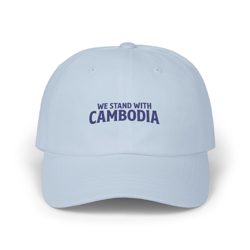 We Stand With Cambodia Dad Cap | Embroidered Support Hat