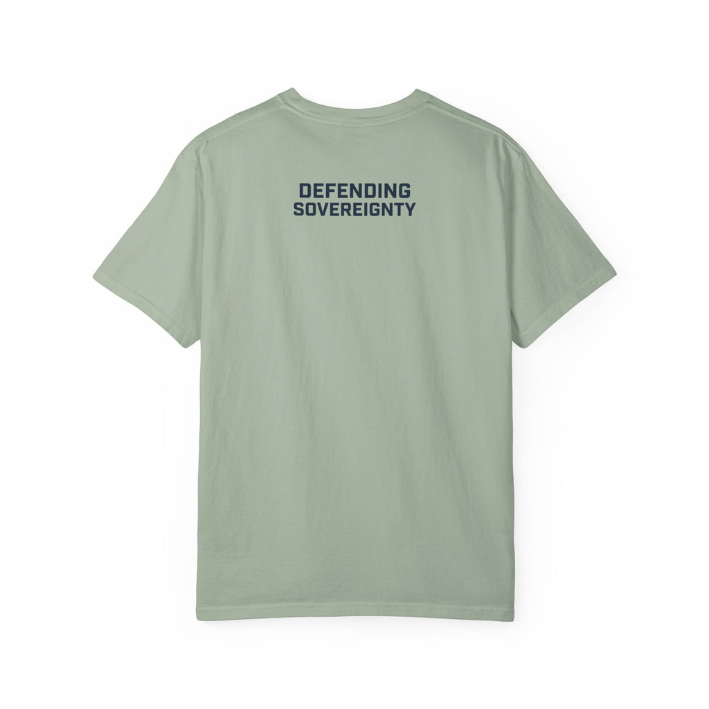 Guard Frontline Crest T-shirt | Defending Sovereignty back print