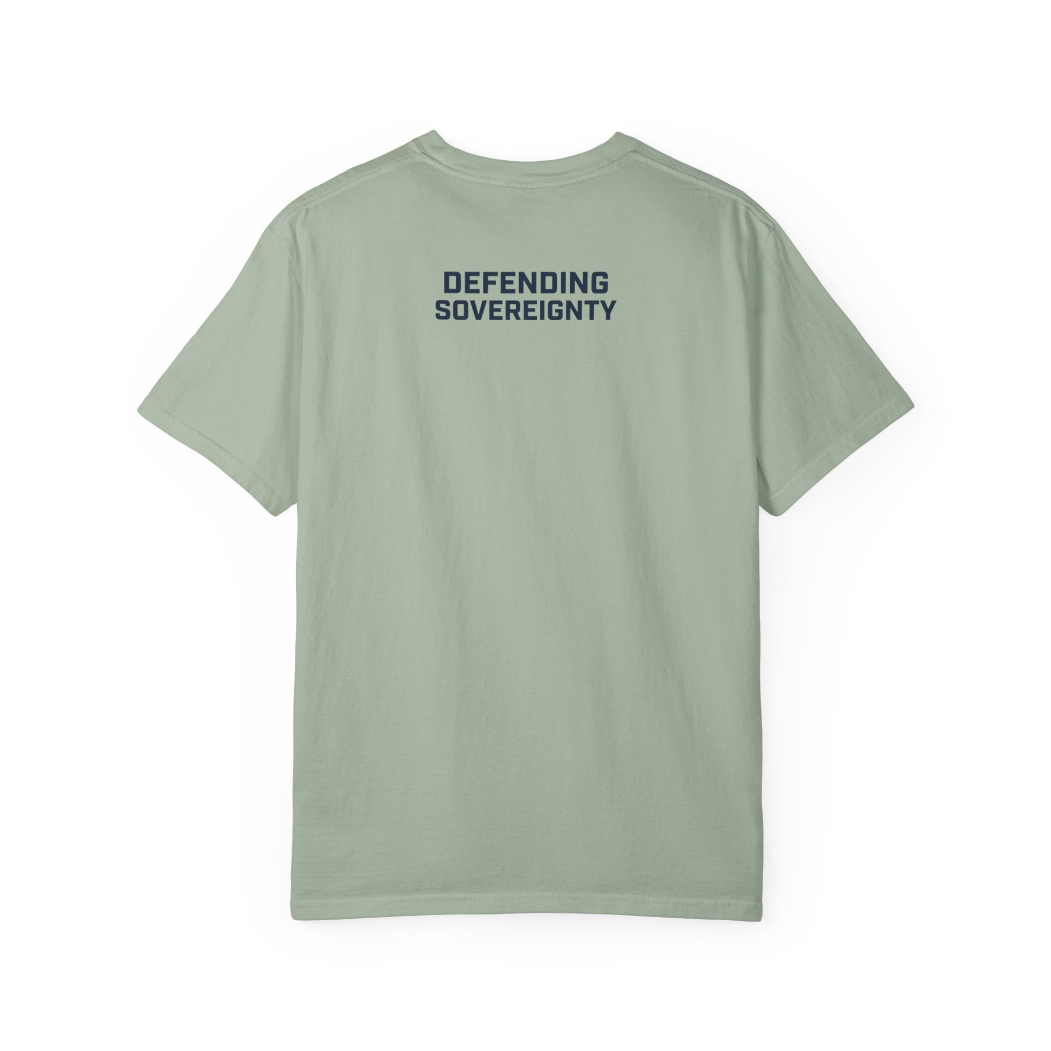 Guard Frontline Crest T-shirt | Defending Sovereignty back print