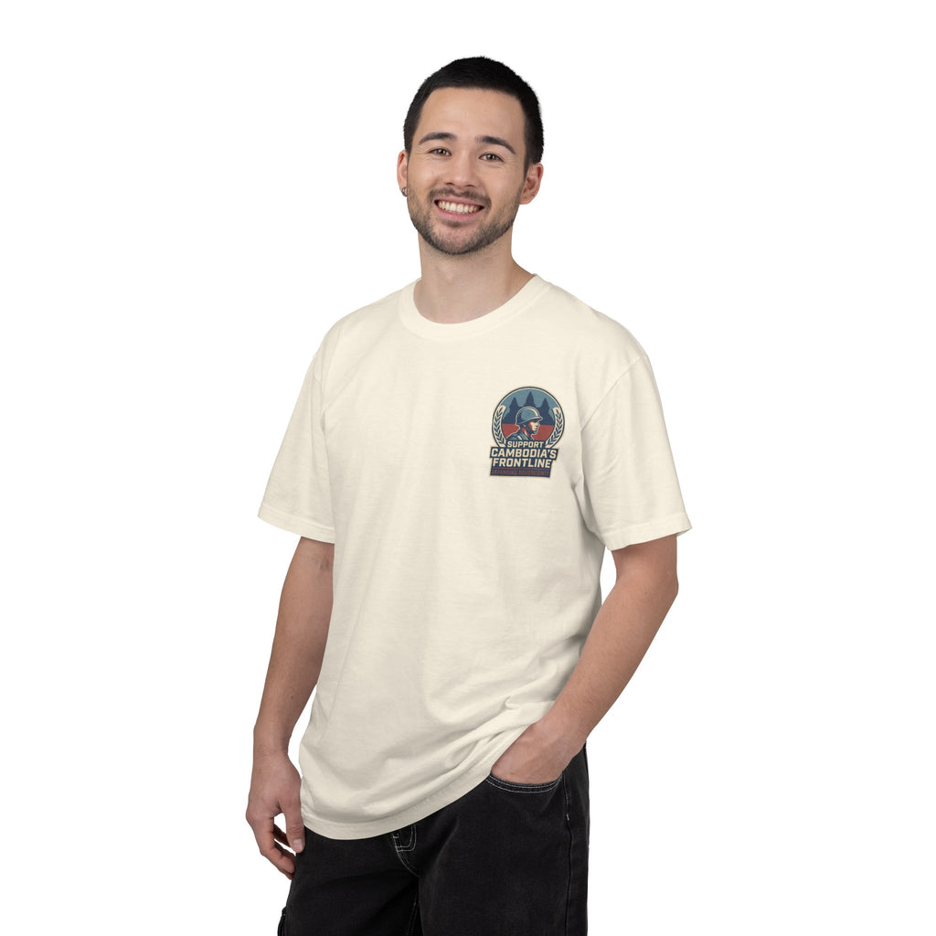 Guard Frontline Crest T-shirt | Defending Sovereignty back print