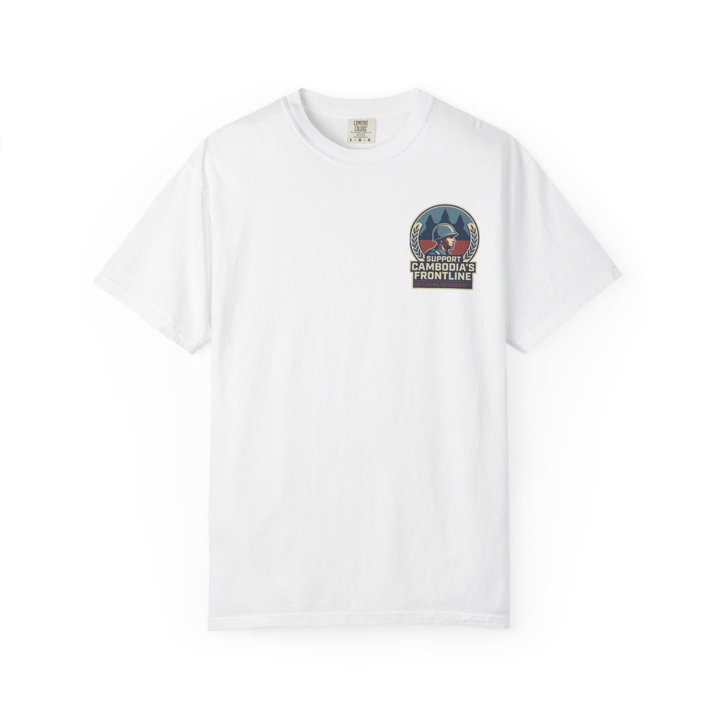 Guard Frontline Crest T-shirt | Defending Sovereignty back print