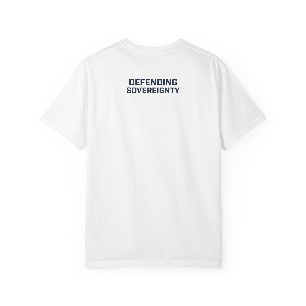 Guard Frontline Crest T-shirt | Defending Sovereignty back print