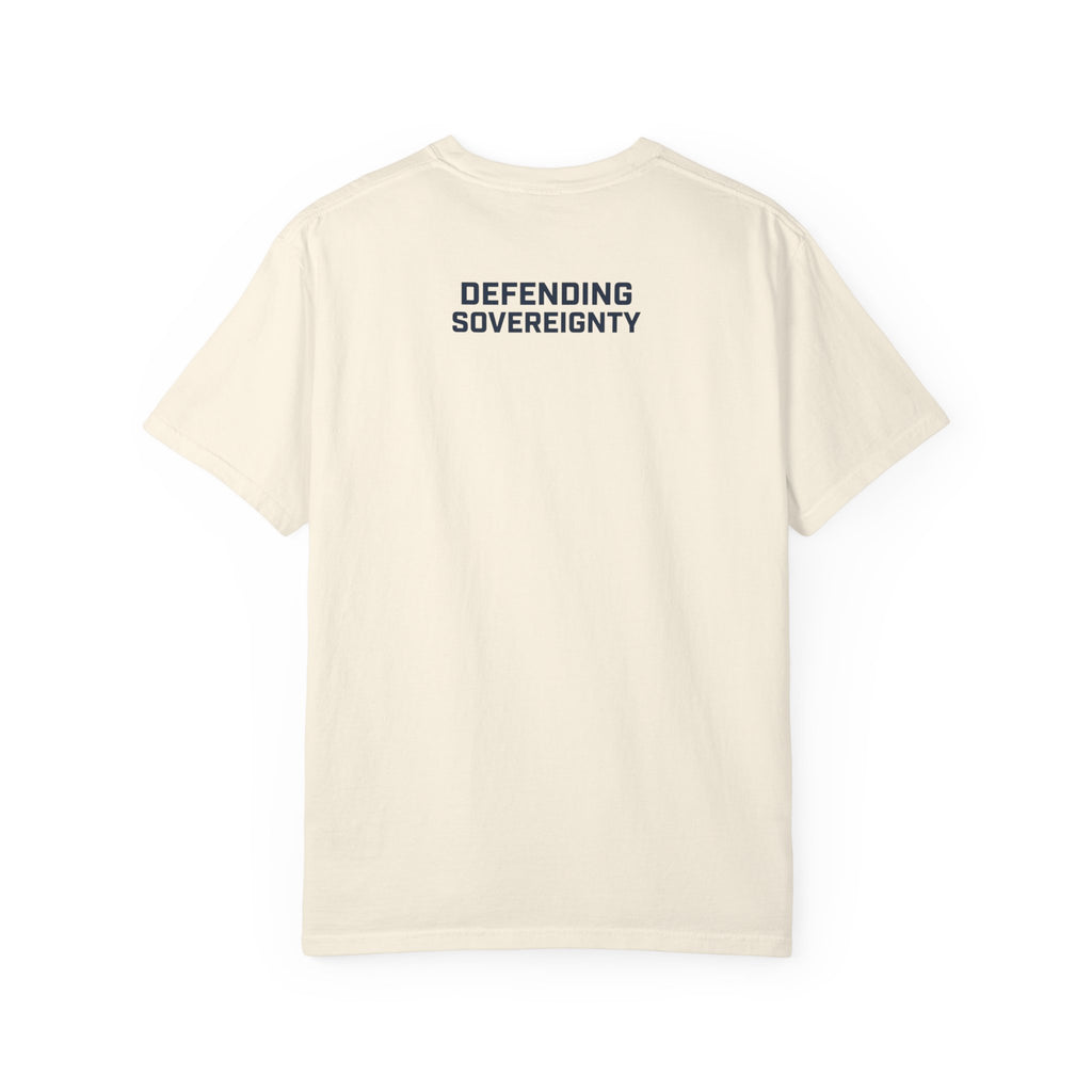 Guard Frontline Crest T-shirt | Defending Sovereignty back print