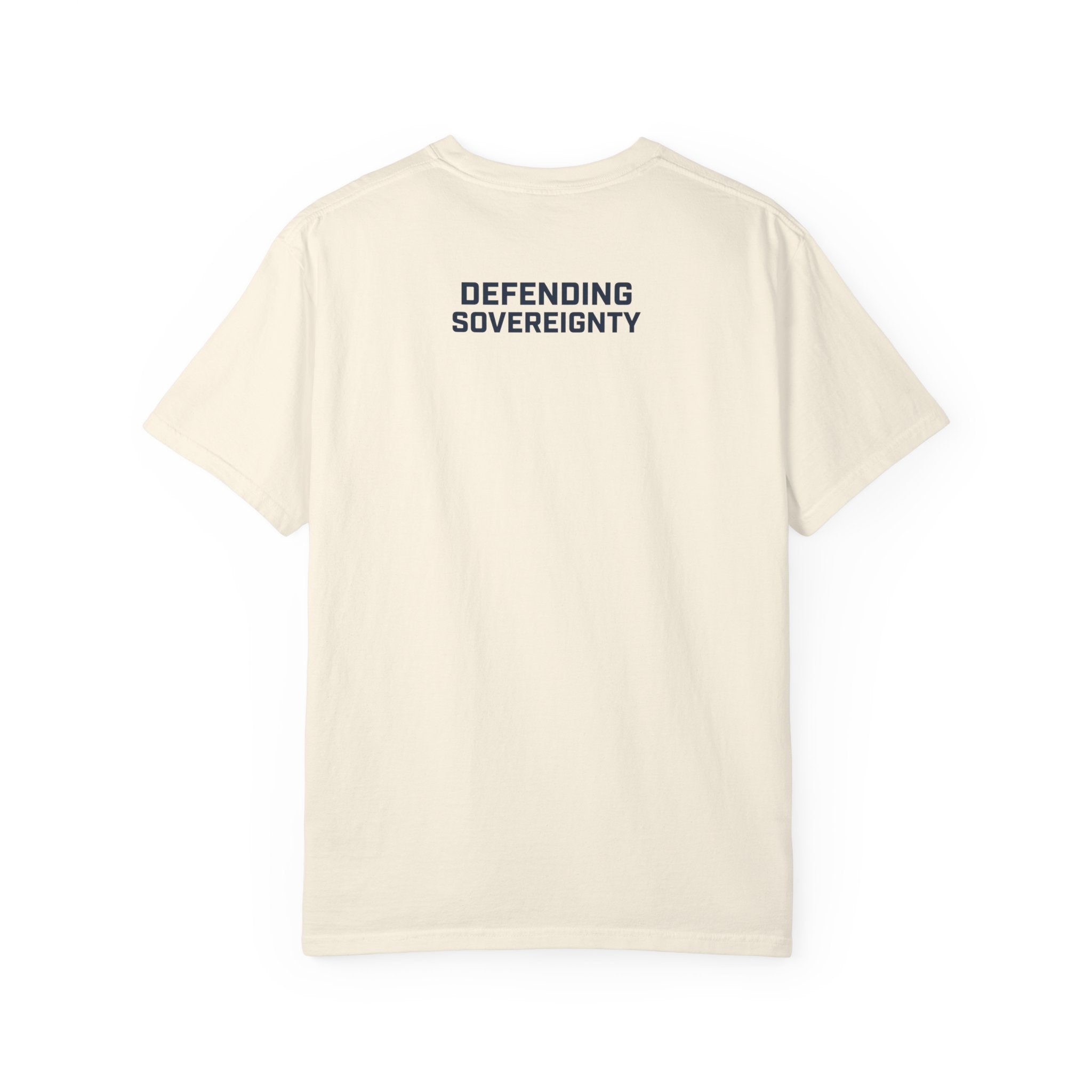 Guard Frontline Crest T-shirt | Defending Sovereignty back print