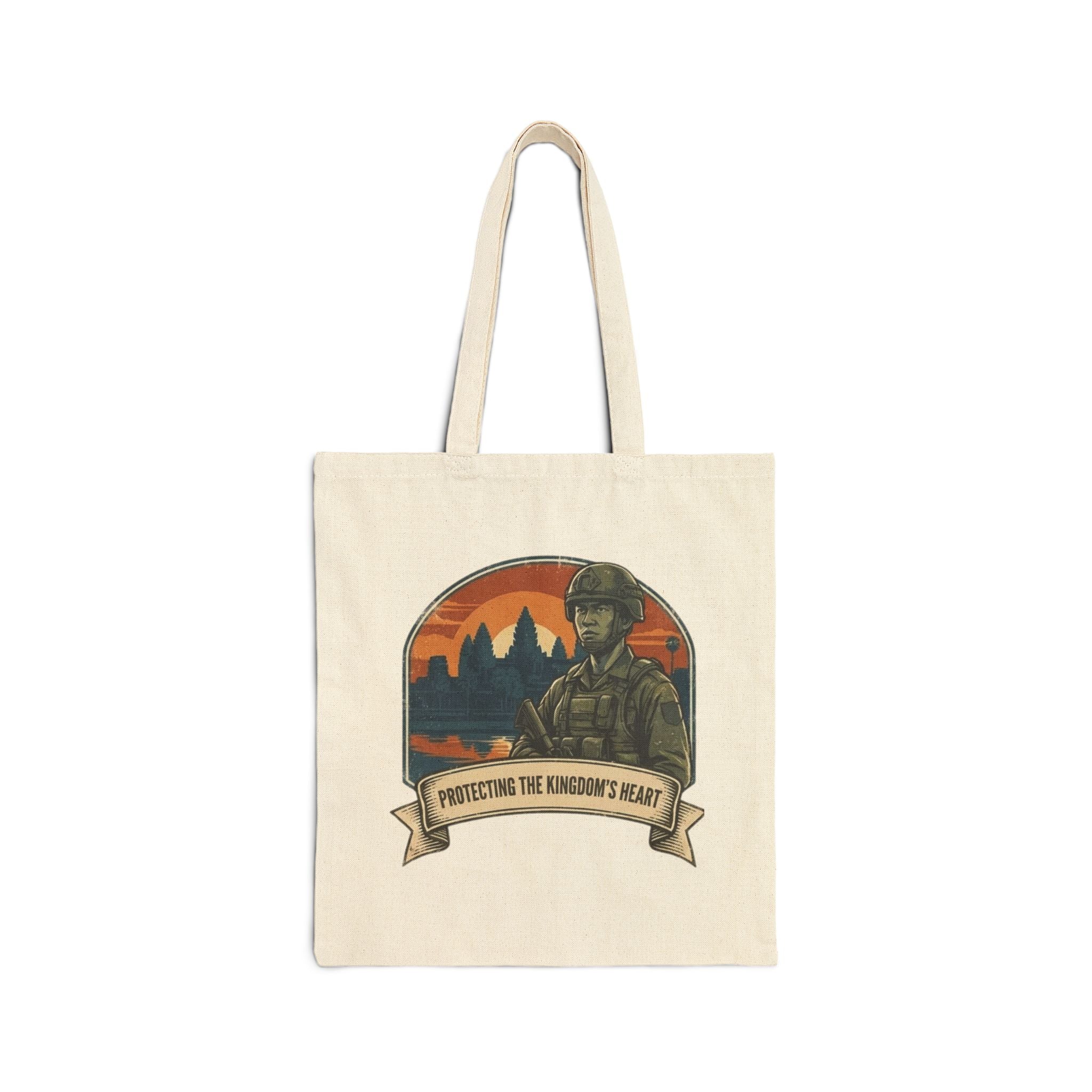 Forest Ranger | Protecting the Ranger's Heart canvas tote
