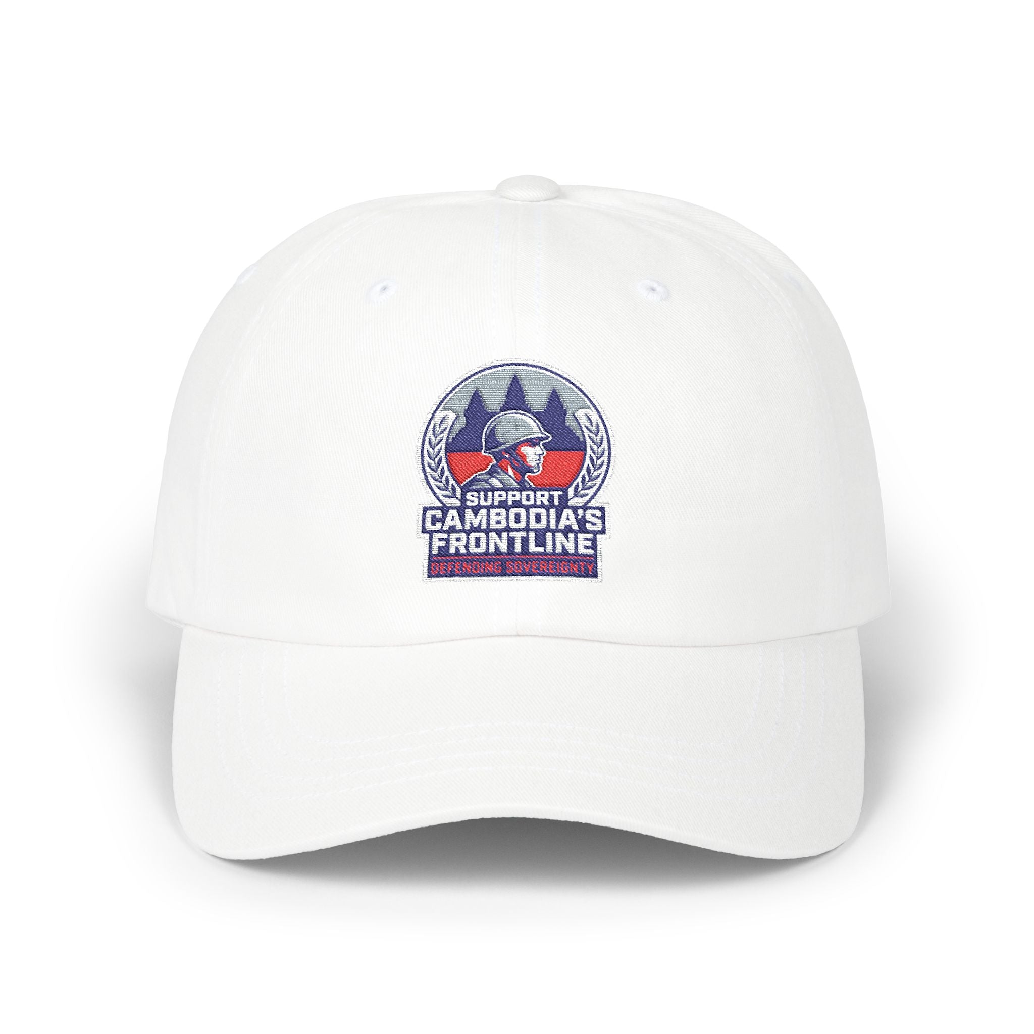 Support Cambodia's Frontline Dad Cap | Embroidered Baseball Hat